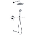 Klasik di Wall Shower Mixer dengan Aksesori